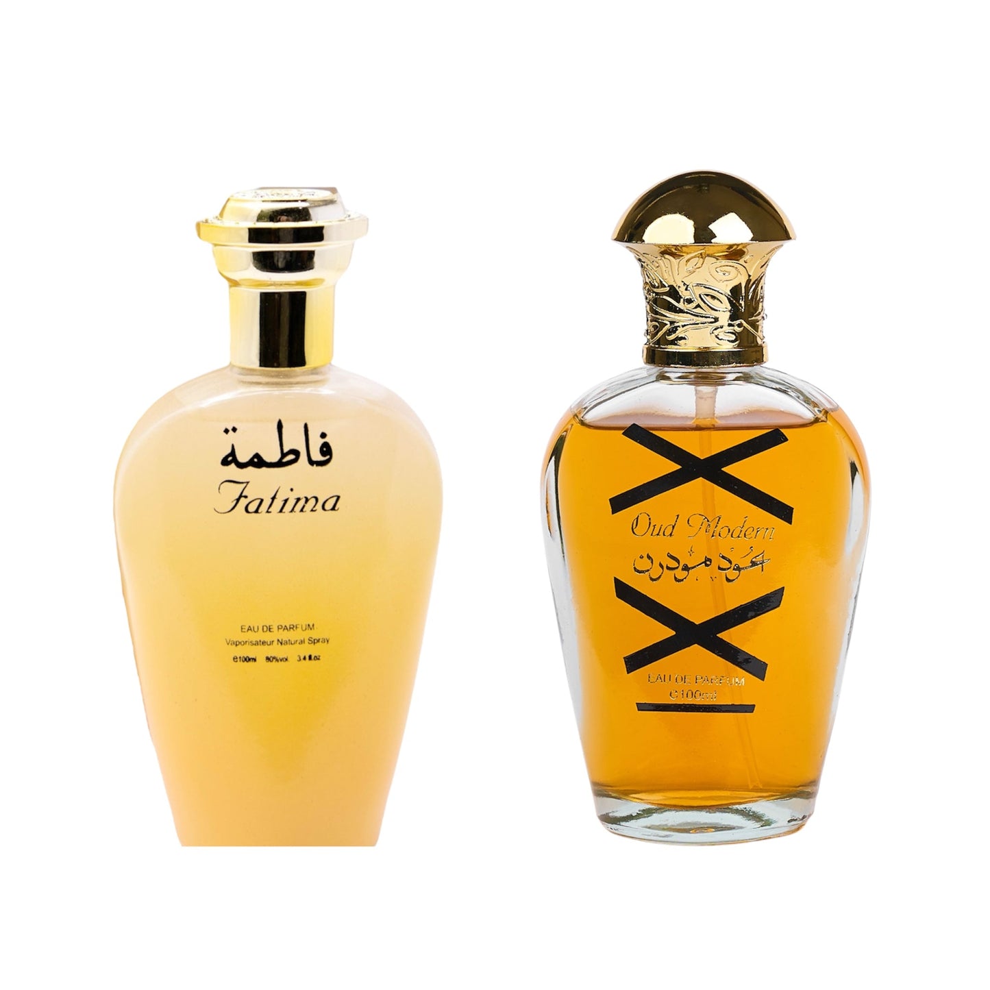 Set 2 Parfumuri Orientale ( Dama + Barbat ) - Fatima + Oud Modern