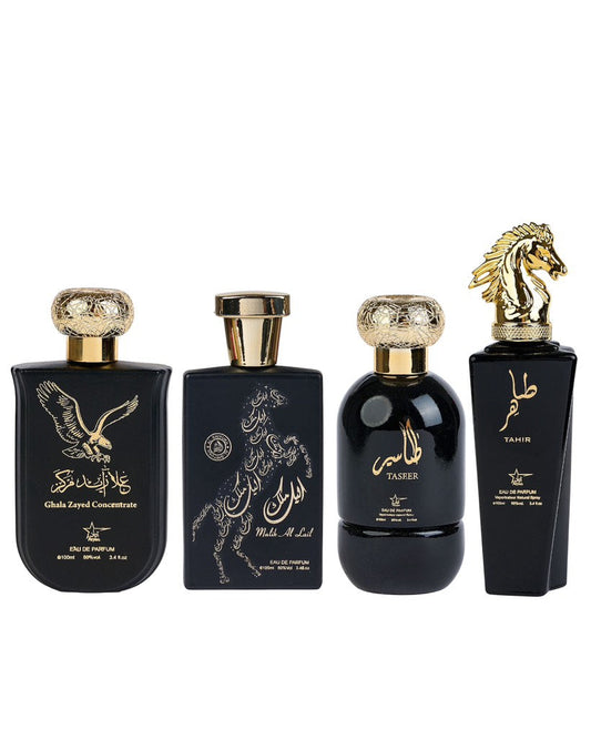 Set 4 Parfumuri Orientale De Barbati - Ghala Zayed Concentrate + Malik al Lail + Taseer + Tahir