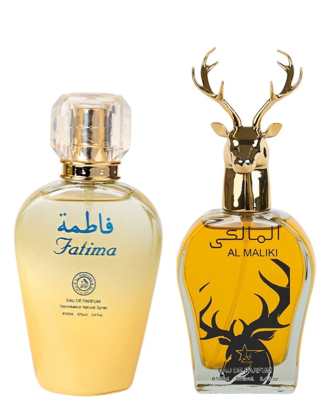 Set 2 Parfumuri Orientale ( Dama + Barbat ) - Fatima + Al Maliki