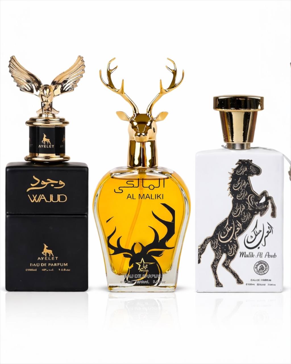 Set 3 Parfumuri Orientale Barbatesti - Wajud + Maliki + Malik al Arab