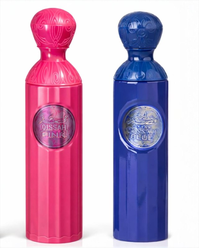 Set 2 Parfumuri Orientale (Barbatesti + Dama) - Qissah Blue + Qissah Pink