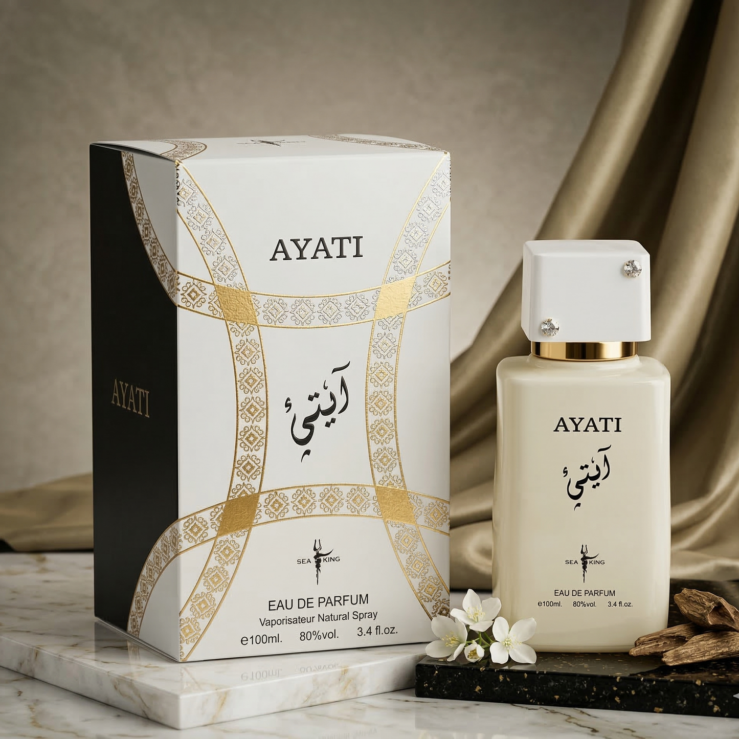Set 4 Parfumuri Orientale de Dama 100ML - Sara White + Oud Romancia + Hayati Nisai + Aliya