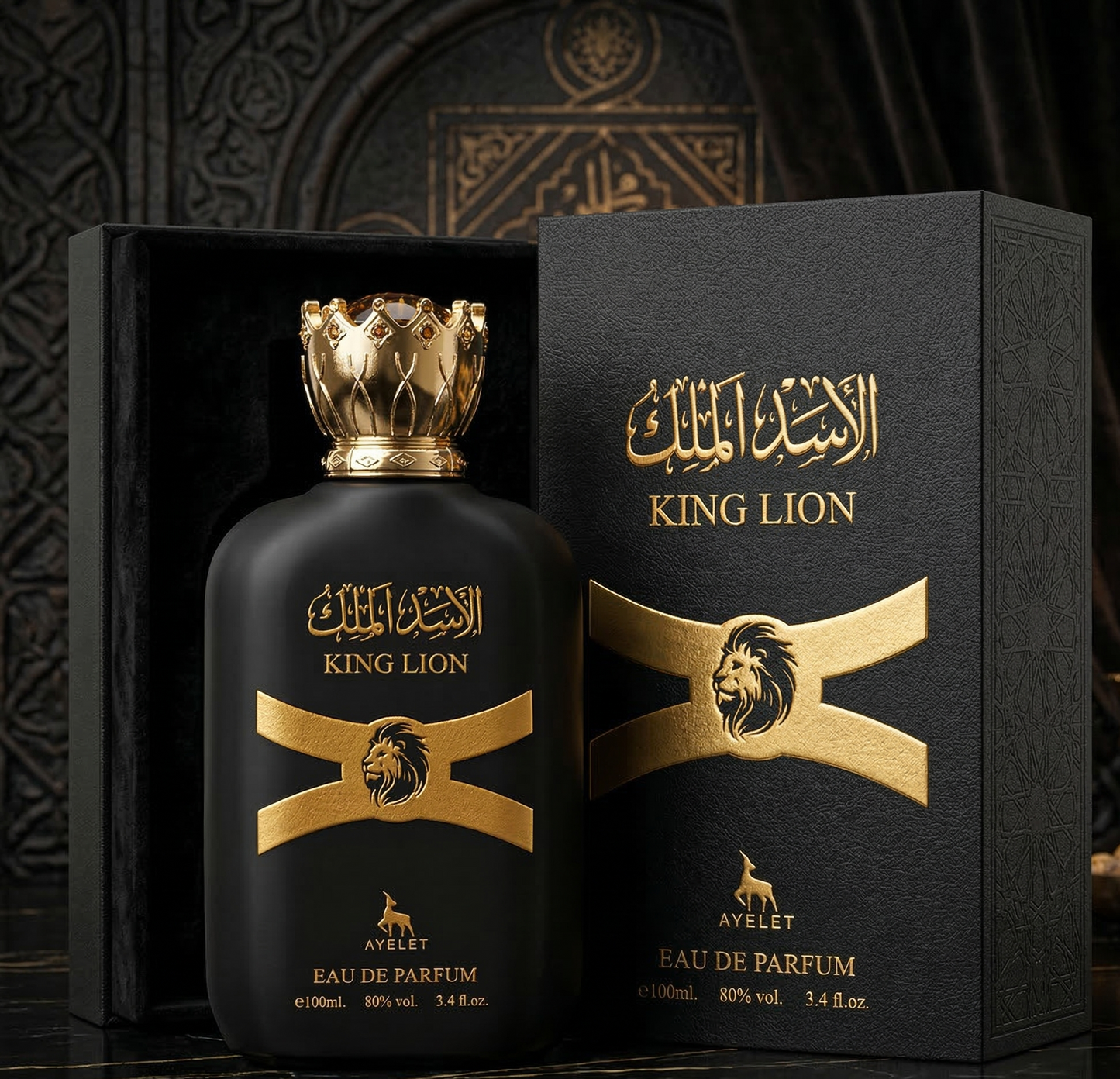 Set 2 Parfumuri Orientale Barbat 100ML - King Lion + Maliki