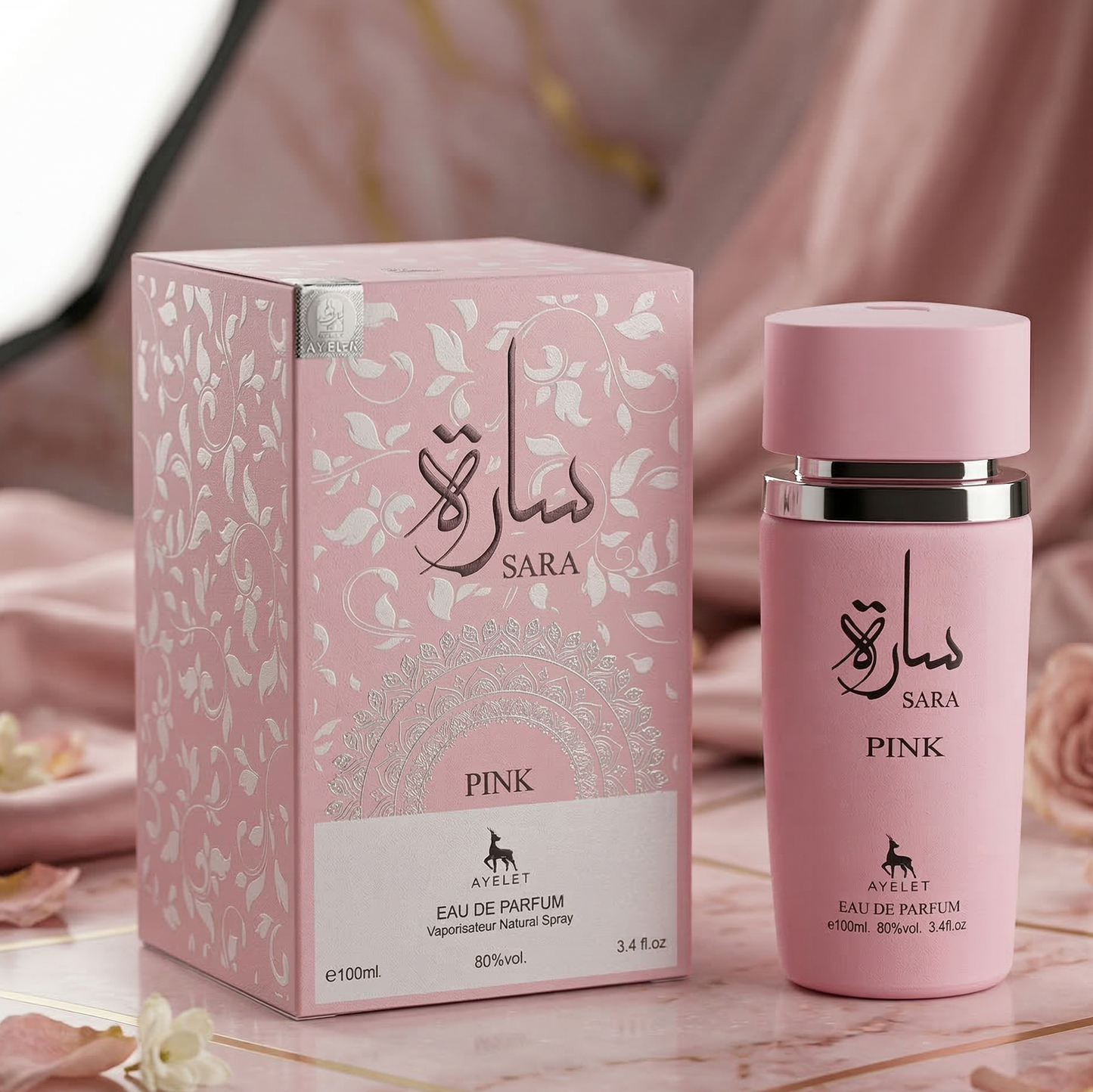 Set 2 Parfumuri Orientale (1x Barbat + 1x Dama) 100ML - Apollo Brown + Sara Pink