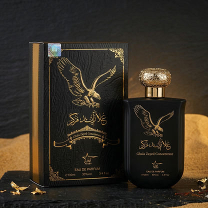 Set 4 Parfumuri Arabesti De Barbati 100ML - Sheikh Zayed Gold+ Ghala Zayed + Tahir + Apollo Mane Black