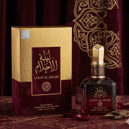 Set 4 Parfumuri Orientale de Dama 100ML - Sara Candy + Lailat Al Ahlam + Sara Pink + Sama Al Emarat Khususi