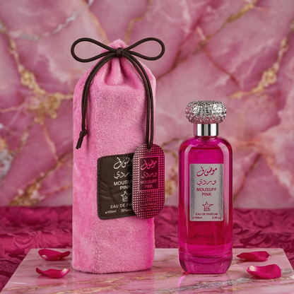 Set 4 Parfumuri Orientale (2x Barbat + 2x Dama) 100ML - Mousuff Red + Sara Candy + Apollo Black + Mousuff Brown