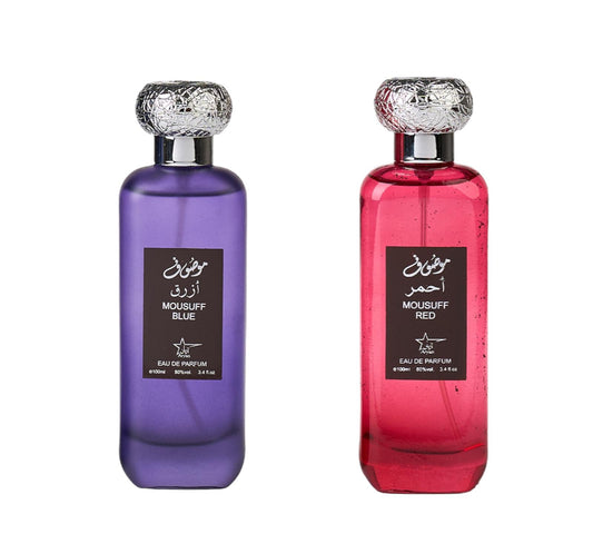 Set 2 Parfumuri Orientale ( Dama + Barbat ) - Mousuff Red +Mousuff Blue